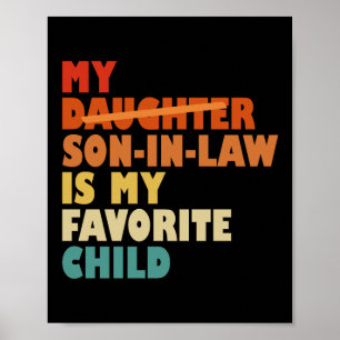 Poster Mon Fils En Droit Mon Enfant Préféré A Remplacé Ma