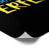 Poster Mon fils est en panne Syndrome parfait à droite (Coin)