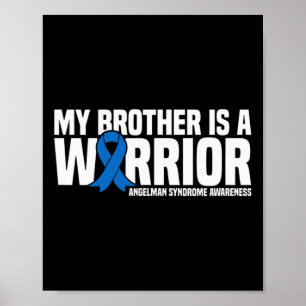 Poster Mon Frère Est Un Guerrier Des Lauréats Du Syndrome