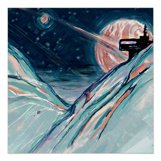 Poster Mon futur chez soi dans l'espace (Devant)