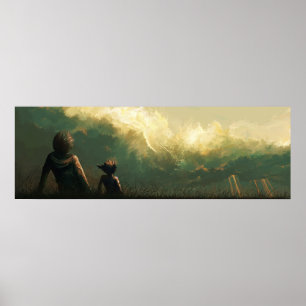 Poster mon garçon, vaincu