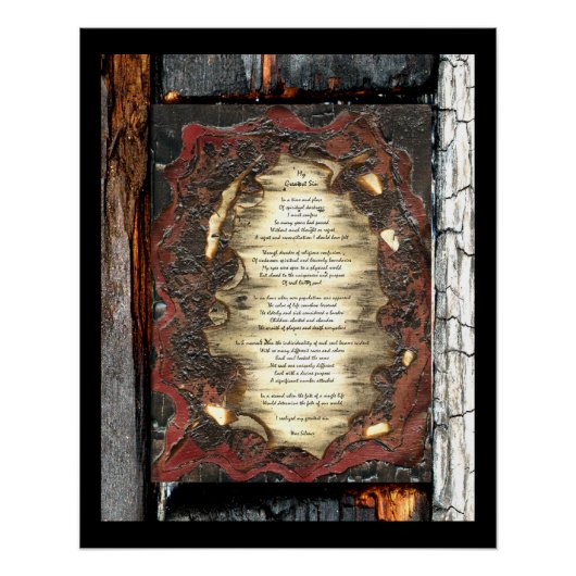 Poster Mon grand péché (Devant)