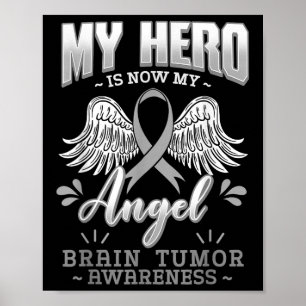 Poster Mon Héros Est Maintenant Mon Ange Cerveau Tumeur C