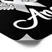 Poster Mon Héros Est Maintenant Mon Ange Sensibilisation (Coin)