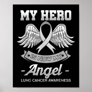 Poster Mon Héros Est Maintenant Mon Ange Sensibilisation