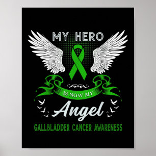 Poster Mon Héros Est Maintenant Mon Angel Gallbladder Can
