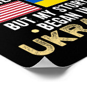 Poster Mon histoire a commencé en Ukraine (Coin)