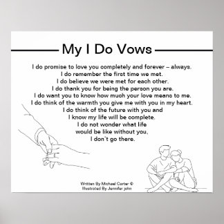 Poster Mon I Do Vows__Poster