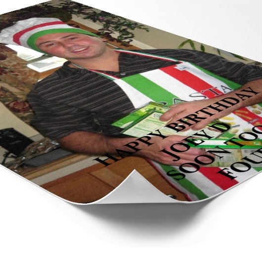 POSTER MON ITALIEN DADDY (Coin)