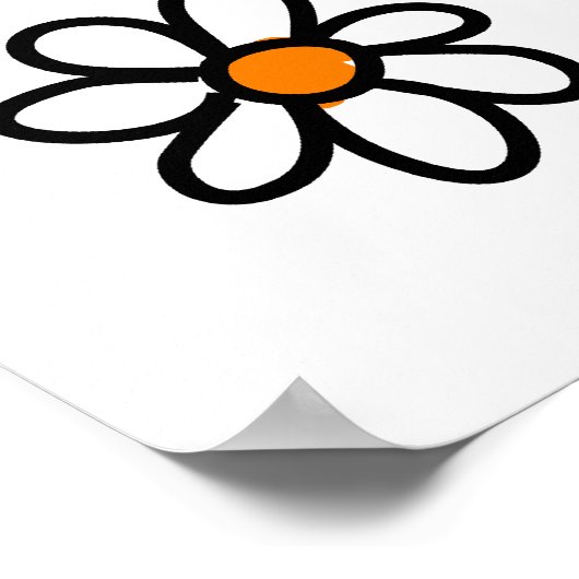 Poster Mon jardin (Coin)