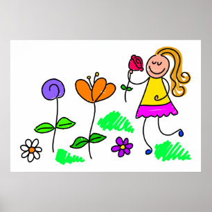Poster Mon jardin