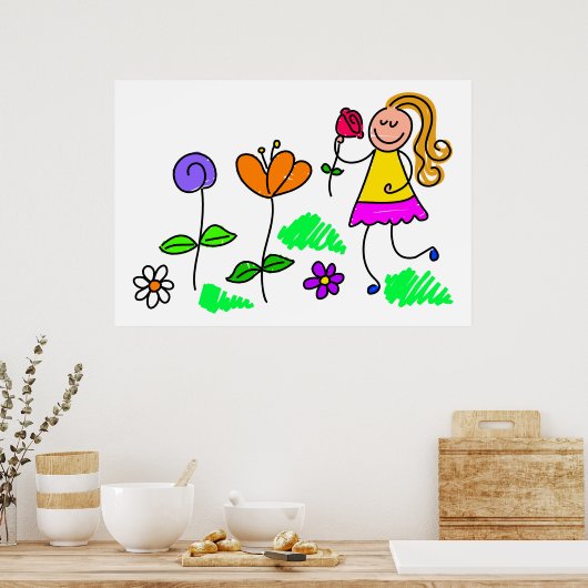 Poster Mon jardin (Cuisine)