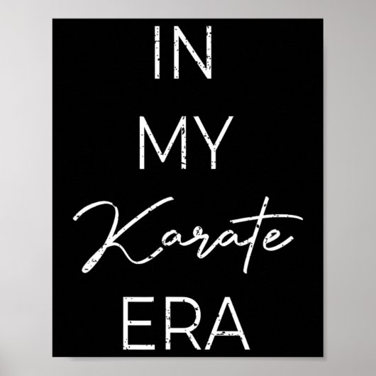 Poster Mon Karate Era 1 (Devant)