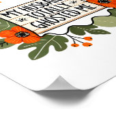 Poster Mon Mari M'A Totalement Accueilli Éffrayant Drôle (Coin)
