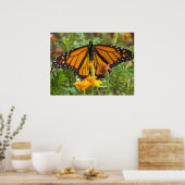 Poster Mon Monarque Papillon (Cuisine)