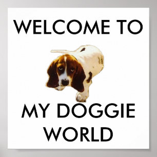 POSTER MON MONDE DOGGIE, BIENVENUE À