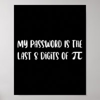 Mon Mot Est Le Dernier 8 Chiffres De Pi Math Pi Da