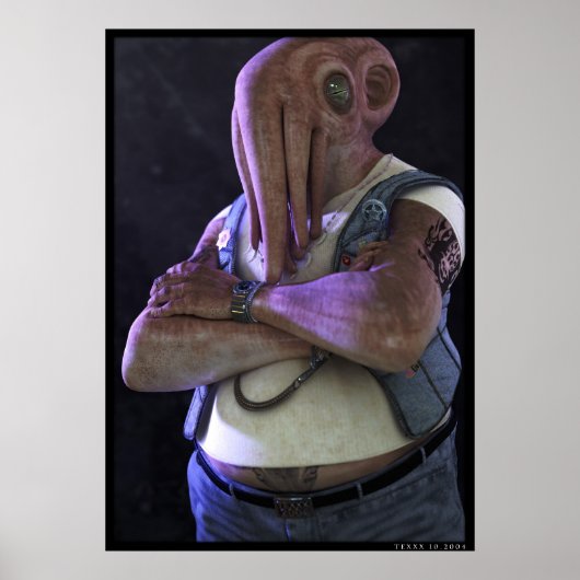 Poster Mon oncle Cthulhu (Devant)