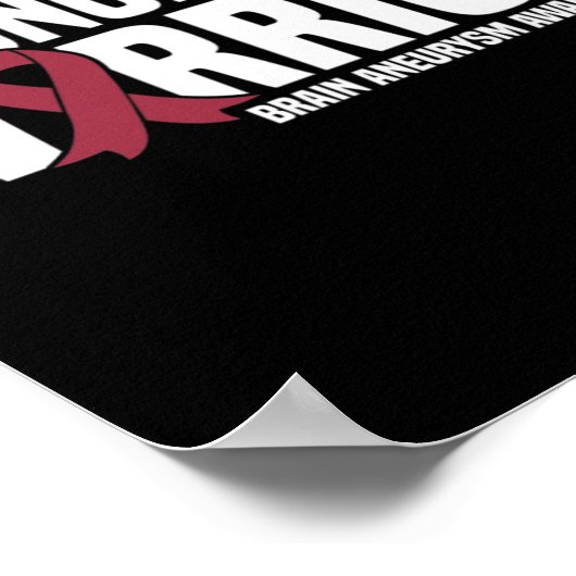 Poster Mon oncle est un Guerrier Cerveau Aneurie Sensibil (Coin)