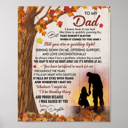 Poster Mon Père Donne À Mon Père Je Sais Comment Il (Devant)