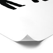 Poster Mon père est mon héros : Un hommage sincère Silhou (Coin)