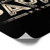 Poster Mon Peuple Préféré M'Appelle Papa Funny Grand-Père (Coin)