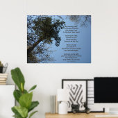 Poster Mon poème de grâce Extraordinaire (Bureau à domicile)