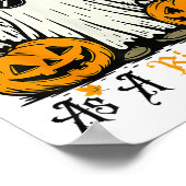 Poster Mon Premier Halloween En Tant Que Citrouille Fantô (Coin)