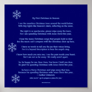 Poster Mon premier Noël dans le ciel