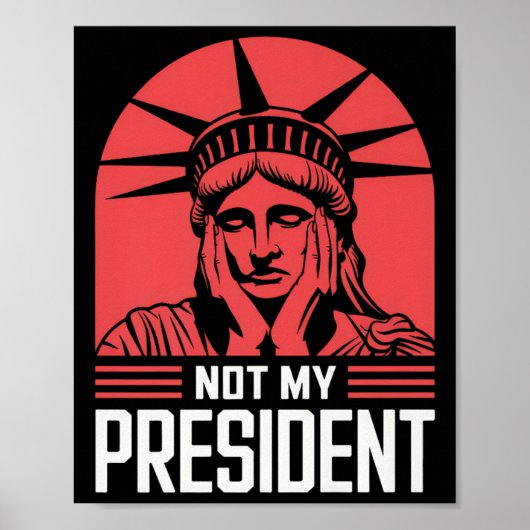 Poster Mon président n'empêche pas Trump de résister à l' (Devant)