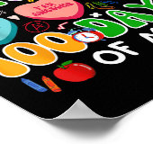 Poster Mon Professeur A Survécu 100 Jours De Moi 100E Jou (Coin)