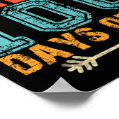 Poster Mon Professeur A Survécu 100 Jours De Moi Fun 100 (Coin)