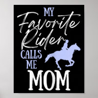 Mon Rider Favori M'Appelle Maman Funny Horse Lover
