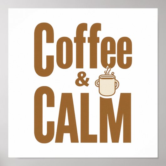 Poster Mon rituel matinal : café et calme (Devant)