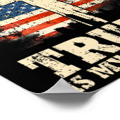 Poster Mon Sauveur Trump Est-Il Mon Président Et Mon Sout (Coin)