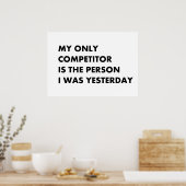 Poster Mon seul concurrent (Cuisine)