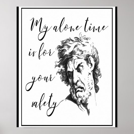 Poster Mon seul temps est pour votre sécurité (Devant)