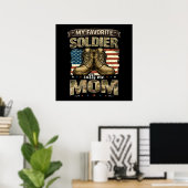 Poster Mon soldat préféré m'appelle maman (Bureau à domicile)