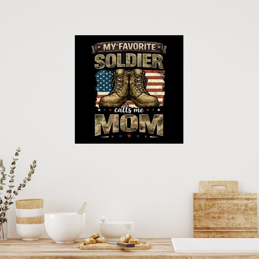 Poster Mon soldat préféré m'appelle maman (Cuisine)