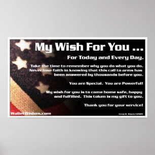 Poster Mon souhait pour vous…