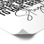 Poster Mon Style De Ménage Est Mieux Décrit Comme "Là (Coin)