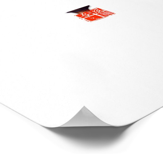 Poster Mon style mahjong (Coin)