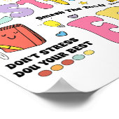 Poster Mon Test Era Stade Jour d'Essai Vous Avez Ce Motiv (Coin)