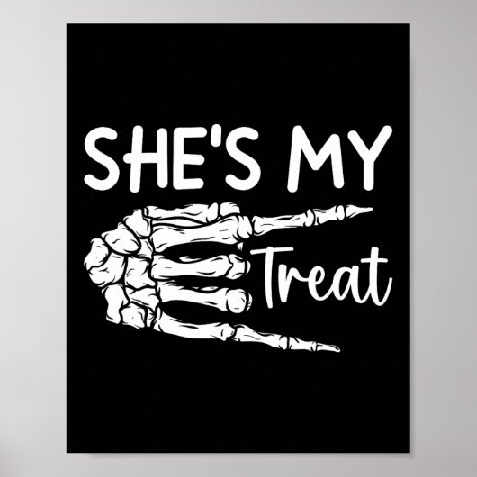 Poster Mon traitement Squelette correspondant Costume d'H (Devant)