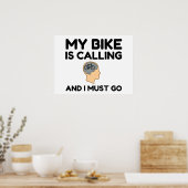 Poster Mon Vélo Appelle (Cuisine)