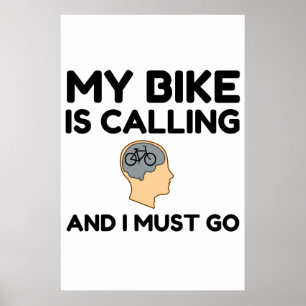 Poster Mon Vélo Appelle