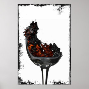 Poster Mon verre brisé