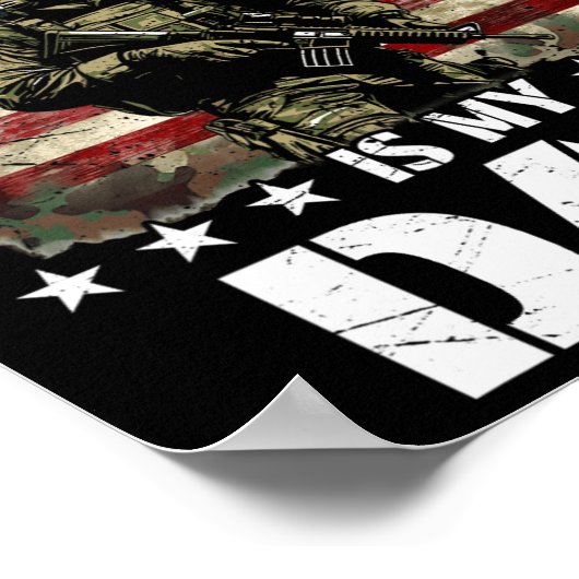 Poster Mon Vétérinaire Préféré Est Mon Père Anciens Comba (Coin)