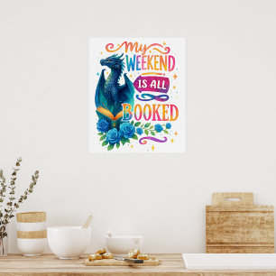 Poster Mon Week-End Est Réservé