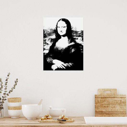 Poster Mona Lisa (Cuisine)